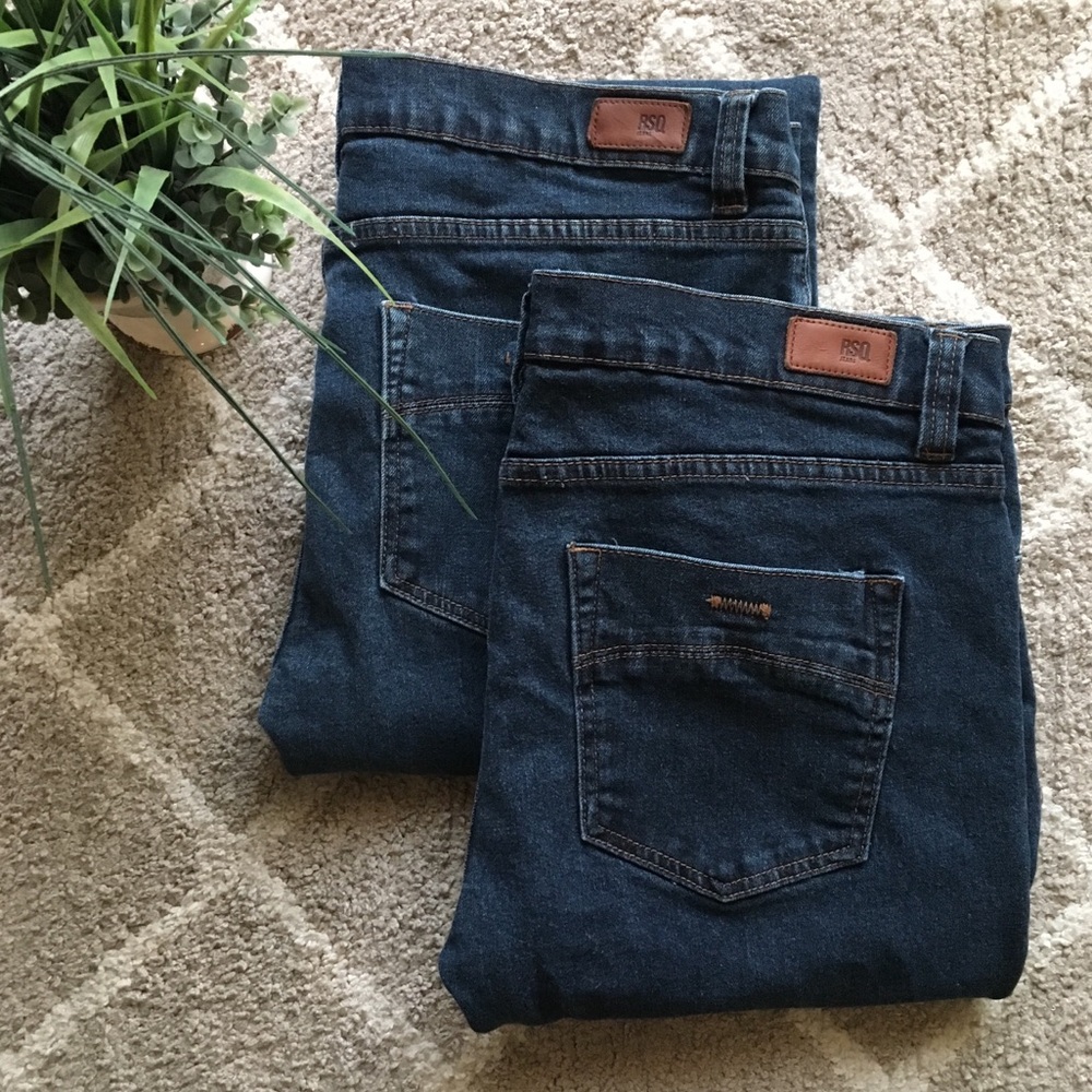 ๐๐ด{RSQ}: Menโs Dark Wash Jeans Bundle๐ด - Picture 1 of 4